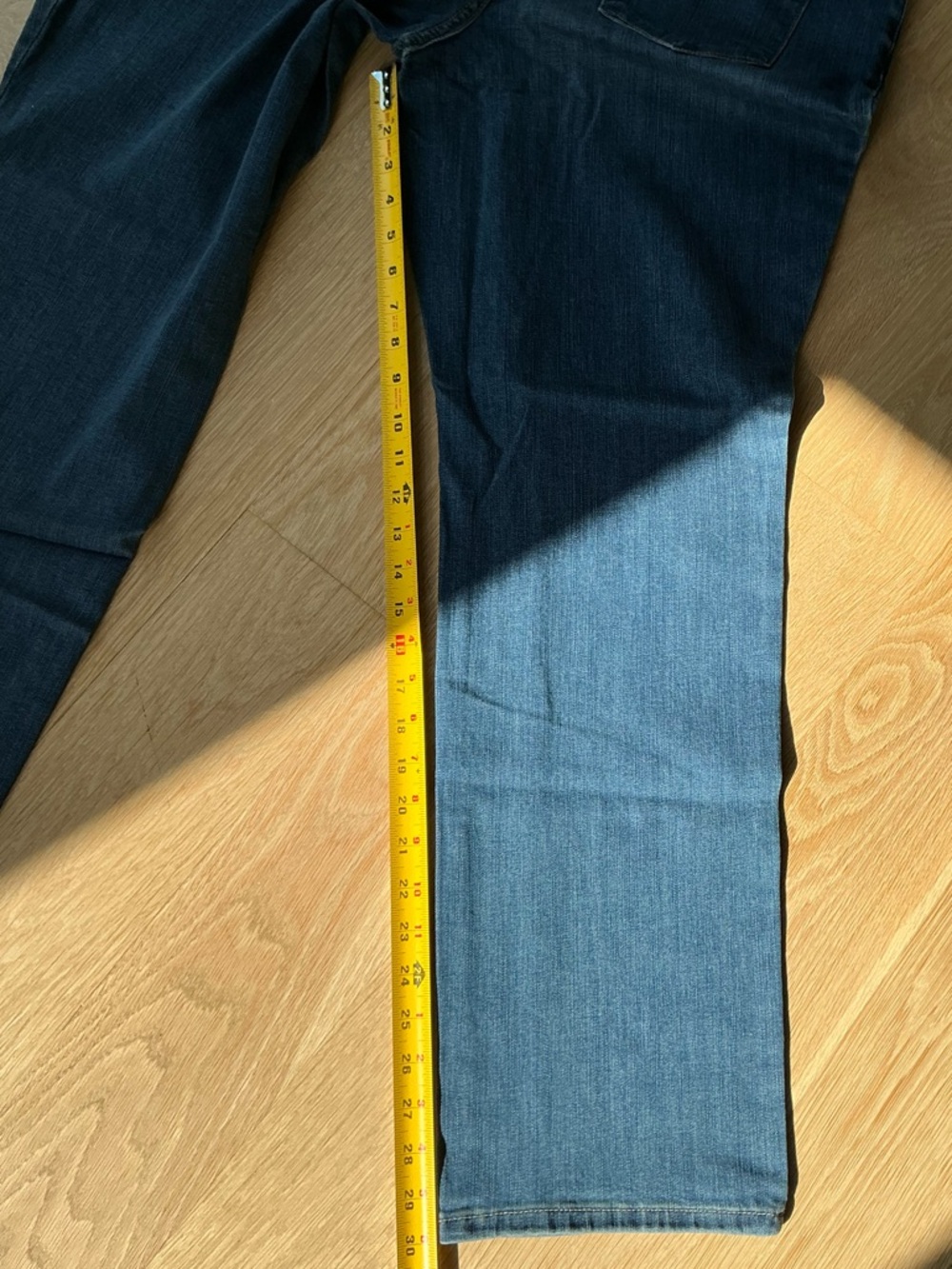 NWT! LEE Plus Relaxed Fit Straight Leg High Rise Slimming Jeans Women’s Size 18W - Picture 8 of 15